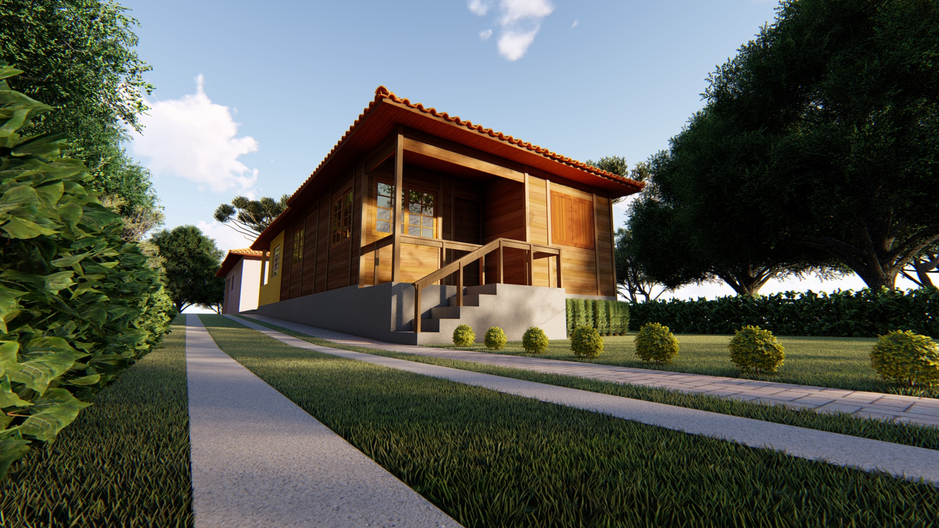 Casas em Madeira